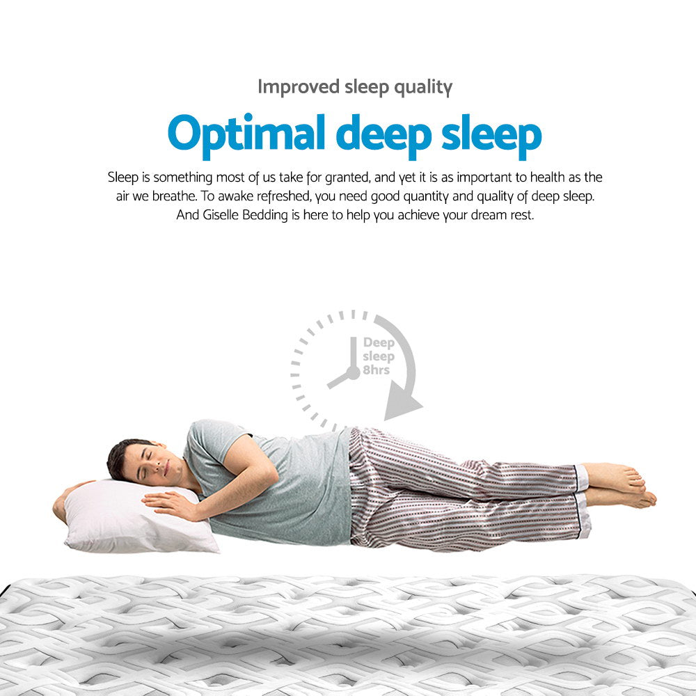 Giselle Bedding 24cm Mattress Super Firm Queen MATTRESS-FIRM-024-Q