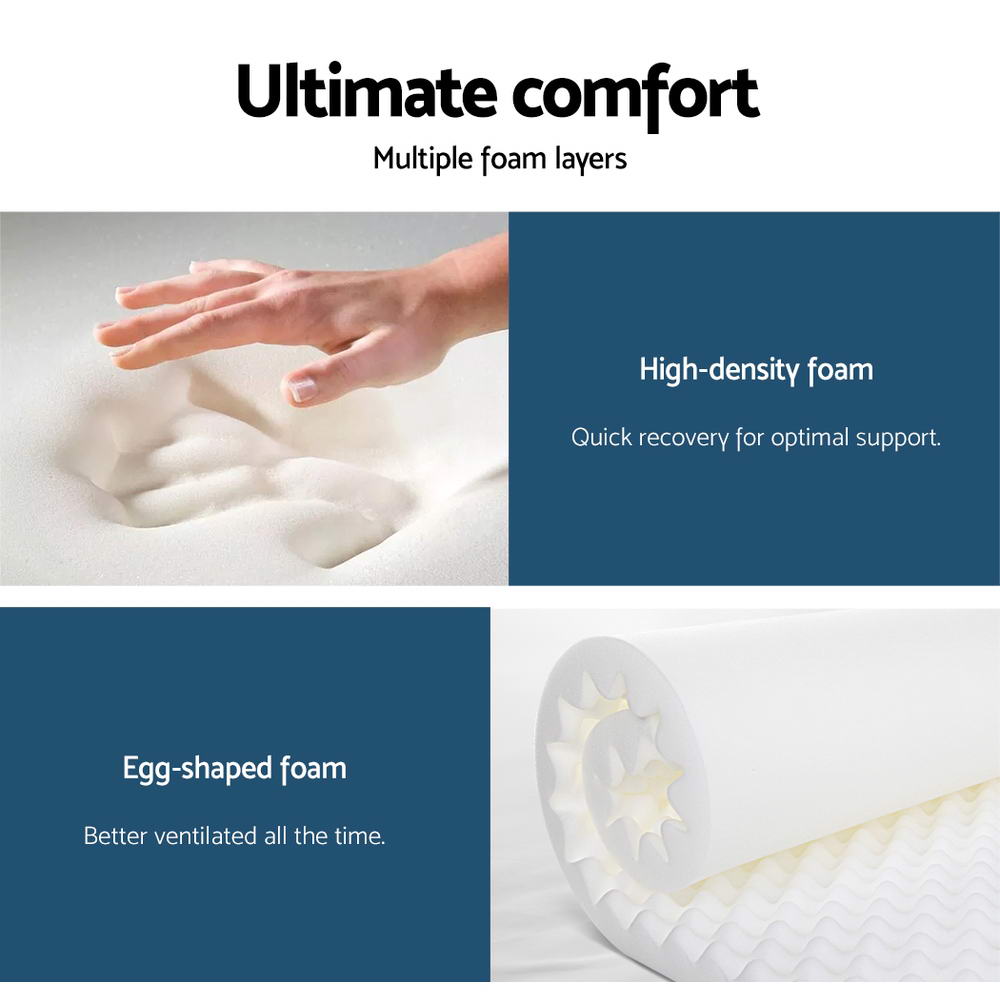 Giselle Bedding 28cm Mattress Super Firm Double MATTRESS-FIRM028-D