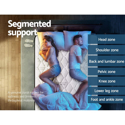 Giselle Bedding 28cm Mattress Super Firm King Single MATTRESS-FIRM028-KS