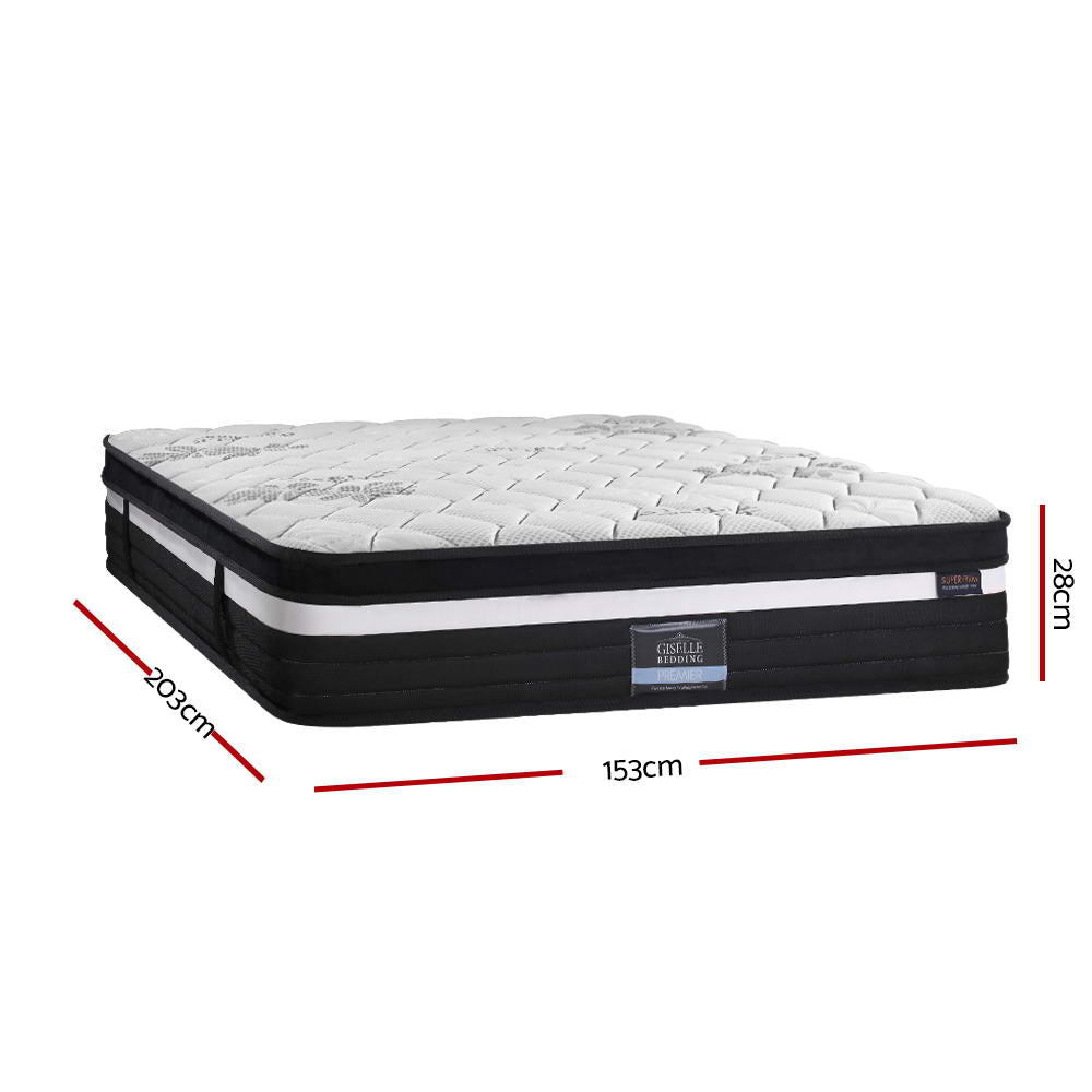 Giselle Bedding 28cm Mattress Super Firm Queen MATTRESS-FIRM028-Q