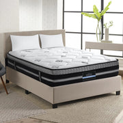 Giselle Bedding Galaxy Euro Top Cool Gel Pocket Spring Mattress 35cm Thick Double MATTRESS-GALAXY-D