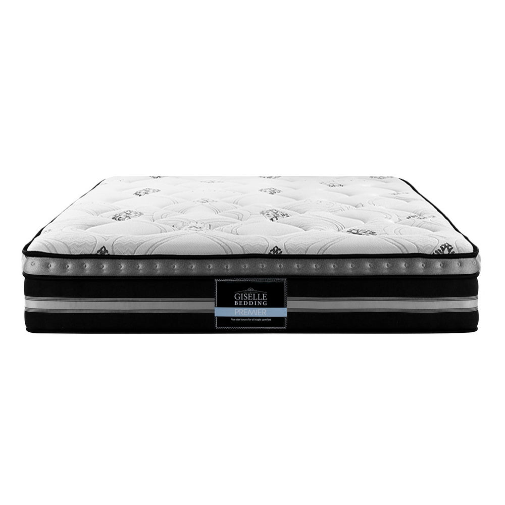 Giselle Bedding Galaxy Euro Top Cool Gel Pocket Spring Mattress 35cm Thick King MATTRESS-GALAXY-K
