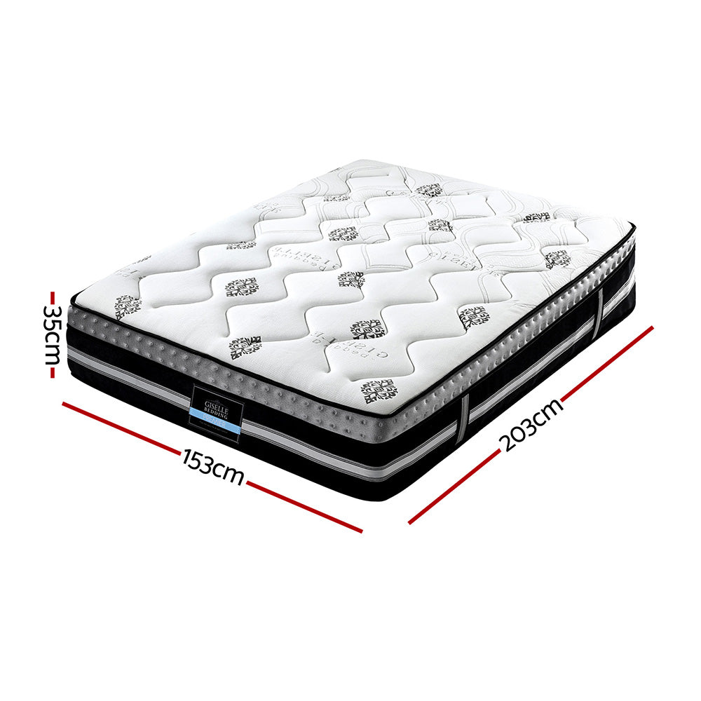 Giselle Bedding 35cm Mattress Cool Gel Memory Foam Queen MATTRESS-GALAXY-Q