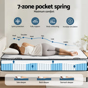 Giselle Bedding 35cm Mattress Cool Gel Memory Foam Queen MATTRESS-GALAXY-Q
