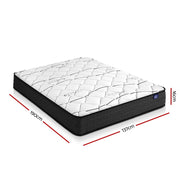 Giselle Bedding 16cm Mattress Medium Firm Double MATTRESS-GLAY-D