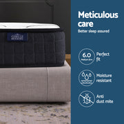 Giselle Bedding 16cm Mattress Medium Firm Double MATTRESS-GLAY-D