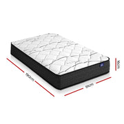 Giselle Bedding 16cm Mattress Medium Firm Single MATTRESS-GLAY-S
