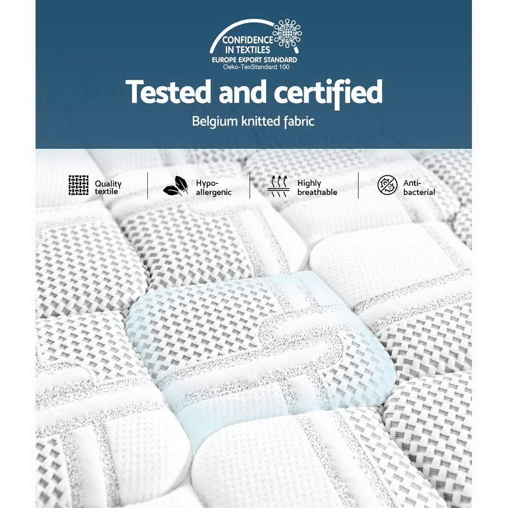 Giselle Bedding 36cm Mattress Cool Gel Memory Foam Double MATTRESS-HOTEL-LUX-D