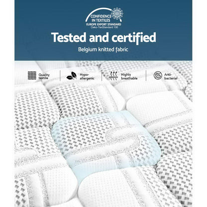 Giselle Bedding 36cm Mattress Cool Gel Memory Foam Double MATTRESS-HOTEL-LUX-D