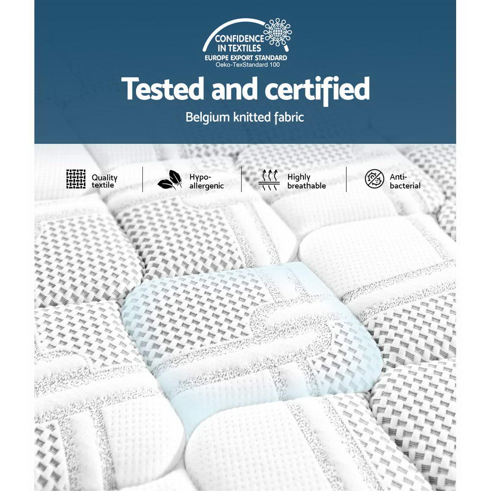 Giselle Bedding 36cm Mattress Cool Gel Memory Foam King Single MATTRESS-HOTEL-LUX-KS