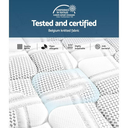 Giselle Bedding 36cm Mattress Cool Gel Memory Foam King Single MATTRESS-HOTEL-LUX-KS