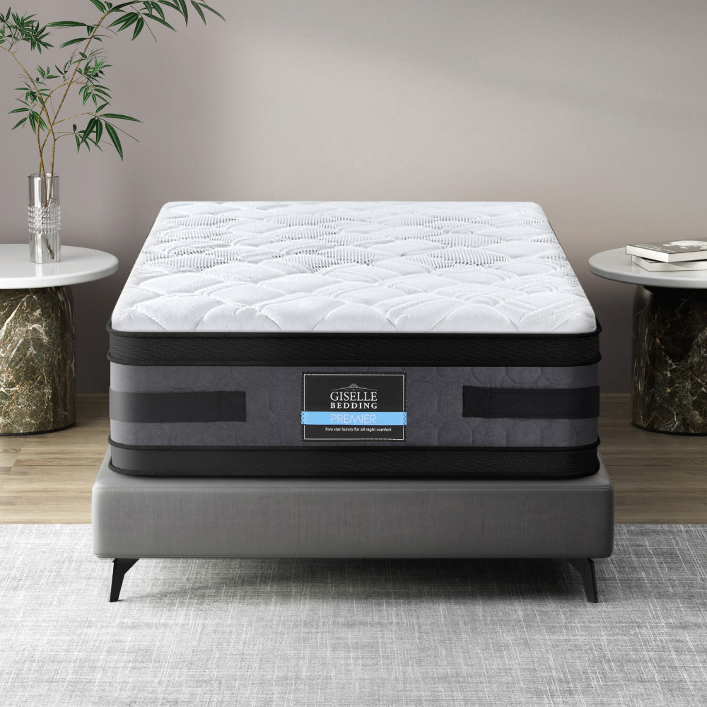 Giselle Bedding 36cm Mattress Cool Gel Memory Foam Single MATTRESS-HOTEL-LUX-S