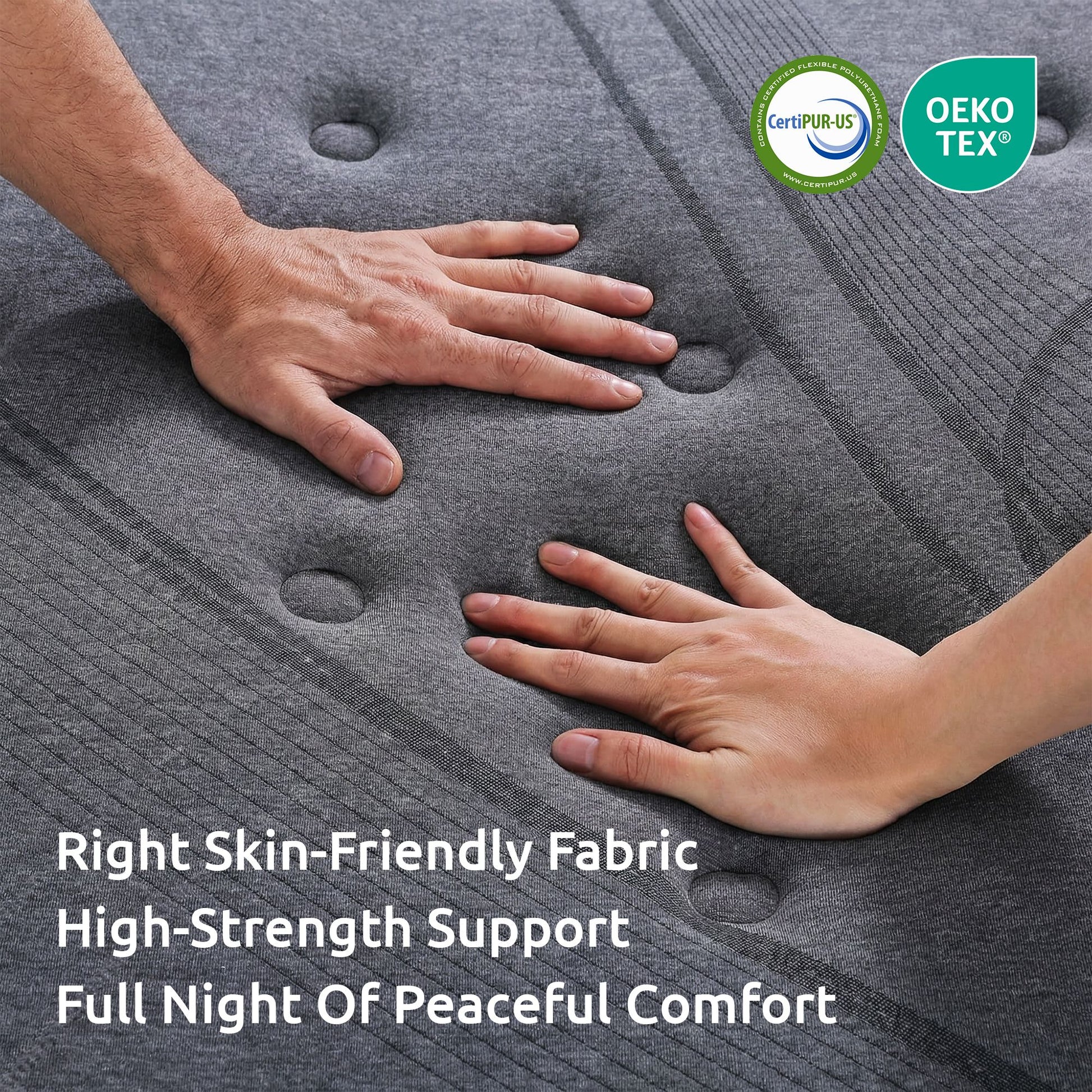 Levitex Double Mattress 33 cm 7-Zone Pocket Spring 8.0 Extra Firm with Dual-Row Edge Support & Breathable MATTRESS-LV-AETHER-33-D