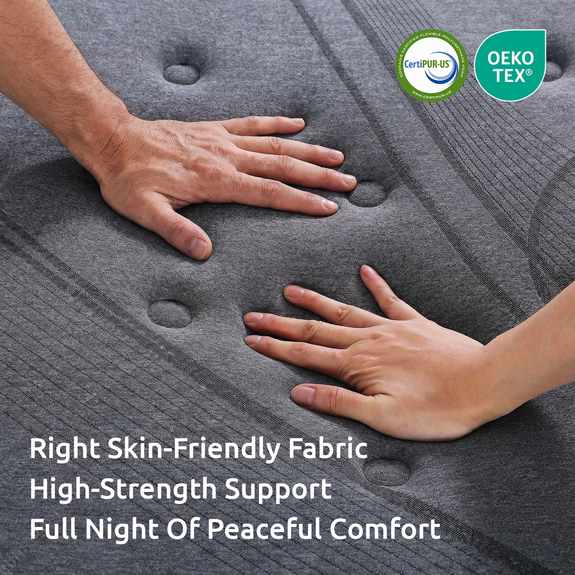 Levitex Queen Mattress 33 cm 7-Zone Pocket Spring 8.0 Extra Firm with Dual-Row Edge Support & Breathable Knit MATTRESS-LV-AETHER-33-Q