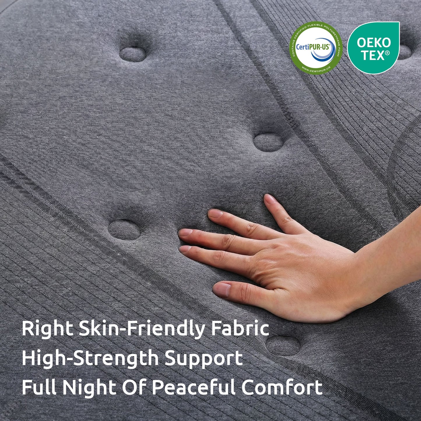 Levitex Single Mattress 33 cm 7-Zone Pocket Spring 8.0 Extra Firm with Dual-Row Edge Support & Breathable MATTRESS-LV-AETHER-33-S