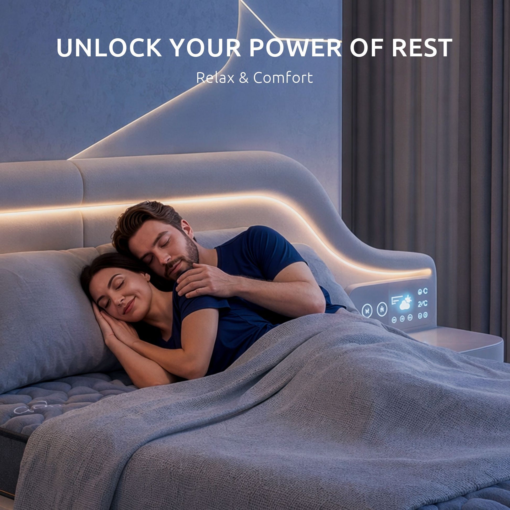 Levitex King Mattress 25 cm Hybrid Pocket Spring with 4cm Egg Crate Foam for Deep Sleep Bamboo Charcoal Fabric MATTRESS-LV-LUMINA-25-K