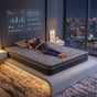 Levitex Single Mattress 25 cm Hybrid Pocket Spring with 4cm Egg Crate Foam for Deep Sleep Bamboo Charcoal MATTRESS-LV-LUMINA-25-S