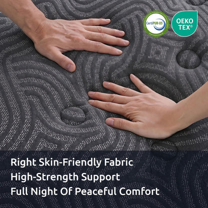 Levitex Double Mattress 34 cm 5-Zone Pressure Relief Pocket Spring with Reinforced Edge Support & Breathable MATTRESS-LV-ORION-34-D