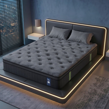 Levitex King Mattress 34 cm 5-Zone Pressure Relief Pocket Spring with Reinforced Edge Support & Breathable MATTRESS-LV-ORION-34-K