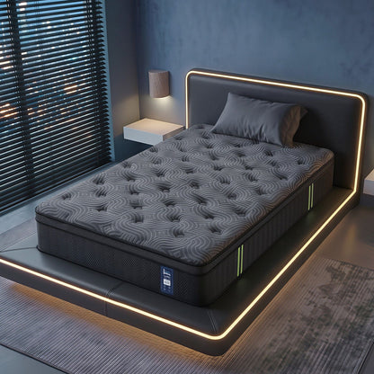 Levitex King Single Mattress 34 cm 5-Zone Pressure Relief Pocket Spring with Reinforced Edge Support & MATTRESS-LV-ORION-34-KS