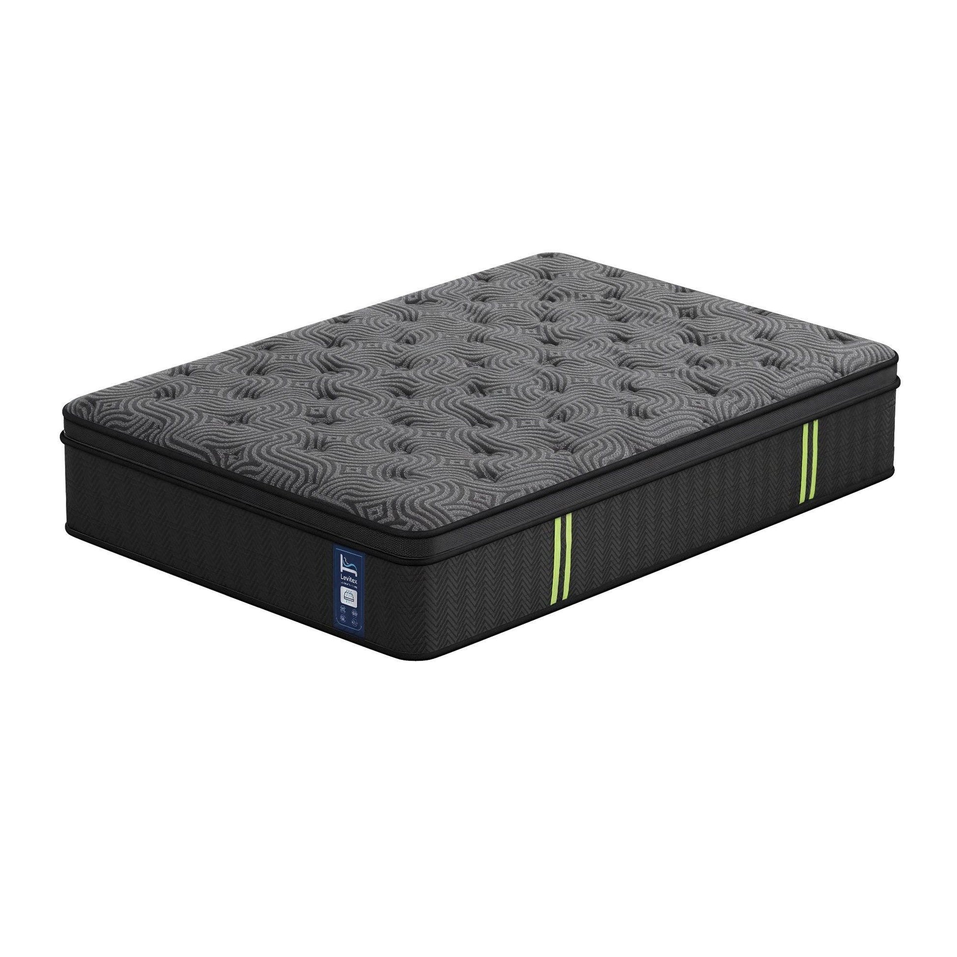 Levitex King Single Mattress 34 cm 5-Zone Pressure Relief Pocket Spring with Reinforced Edge Support & MATTRESS-LV-ORION-34-KS