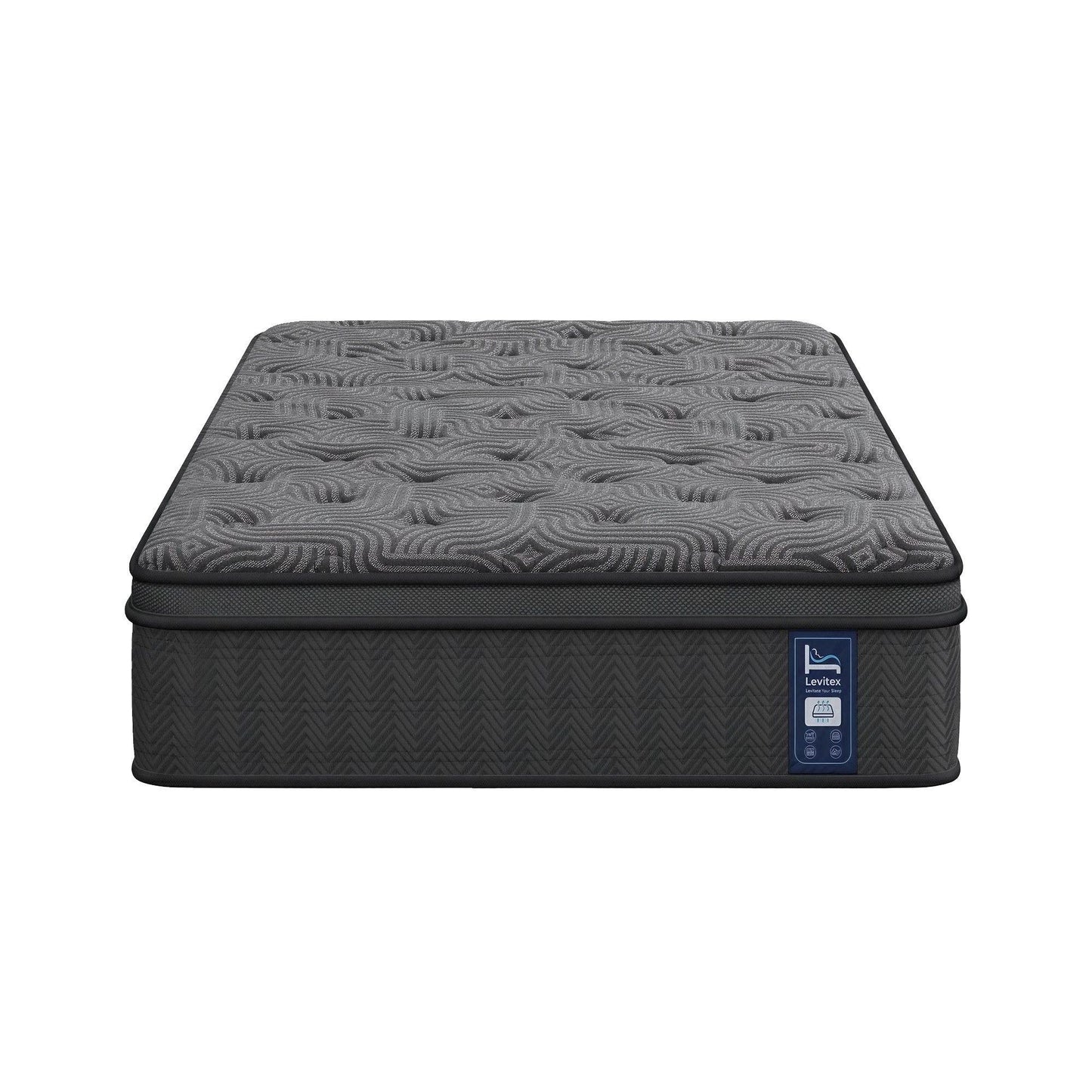 Levitex King Single Mattress 34 cm 5-Zone Pressure Relief Pocket Spring with Reinforced Edge Support & MATTRESS-LV-ORION-34-KS