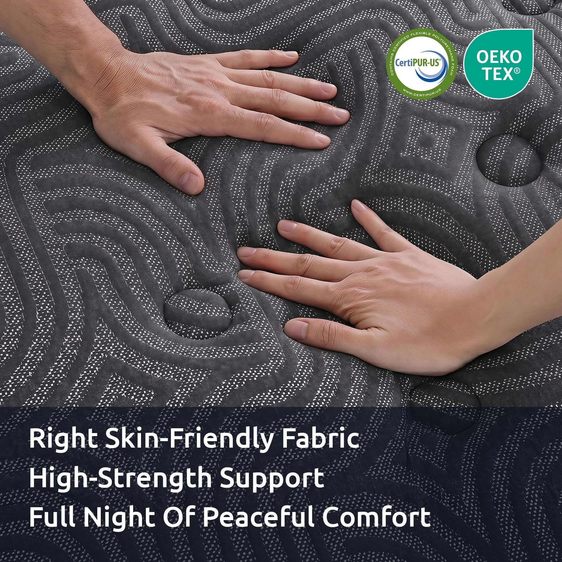 Levitex Queen Mattress 34 cm 5-Zone Pressure Relief Pocket Spring with Reinforced Edge Support & Breathable MATTRESS-LV-ORION-34-Q