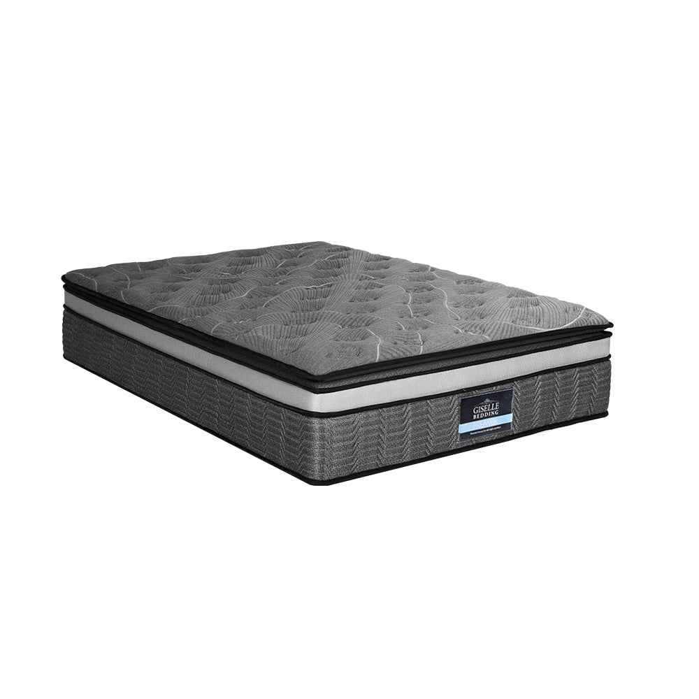 Giselle Bedding 34cm Mattress Double Layer Pocket Spring King MATTRESS-MINI-PS-K