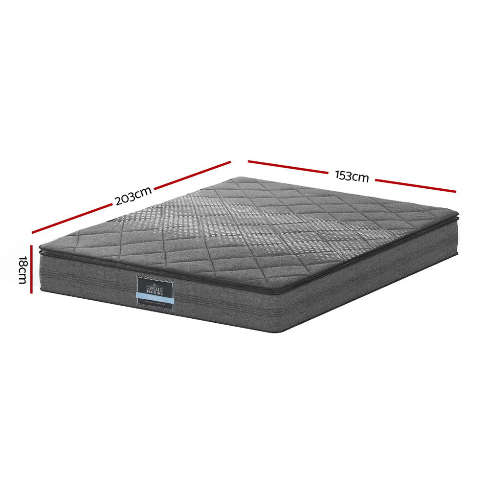 Giselle Bedding 18cm Mattress Pillow Top Queen MATTRESS-PT18-QUEEN
