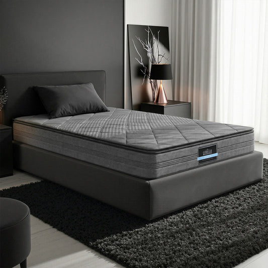 Giselle Bedding 18cm Mattress Pillow Top Single MATTRESS-PT18-SINGLE