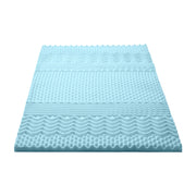 Giselle Bedding 5cm Memory Foam Mattress Topper 7-Zone King Single MATTRESS-TOP-7Z-5-BL-KS