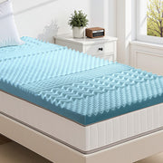 Giselle Bedding 5cm Memory Foam Mattress Topper 7-Zone King Single MATTRESS-TOP-7Z-5-BL-KS