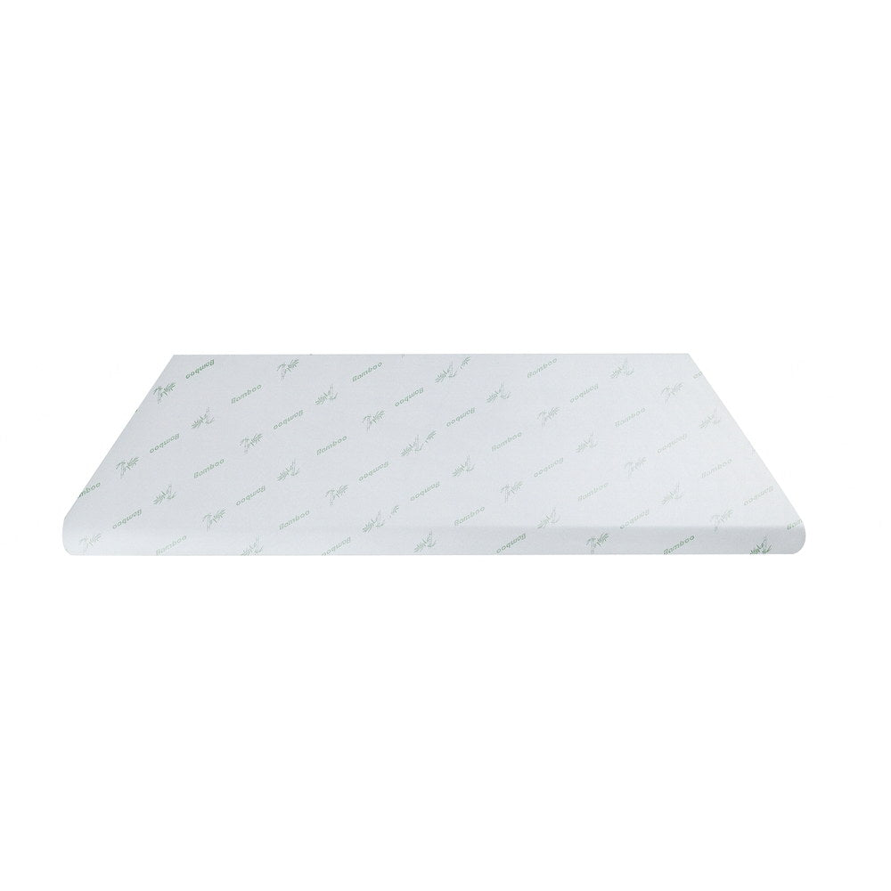 Giselle Bedding 8cm Memory Foam Mattress Topper 7-Zone Graphite Single MATTRESS-TOP-7Z-8-GY-S