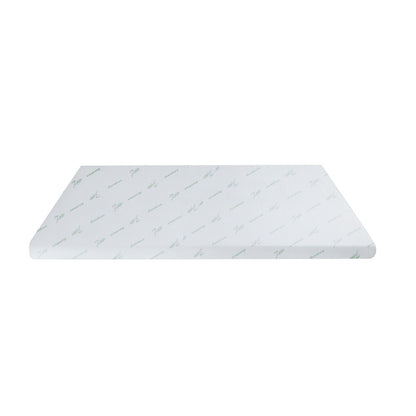 Giselle Bedding 8cm Memory Foam Mattress Topper 7-Zone Graphite Single MATTRESS-TOP-7Z-8-GY-S