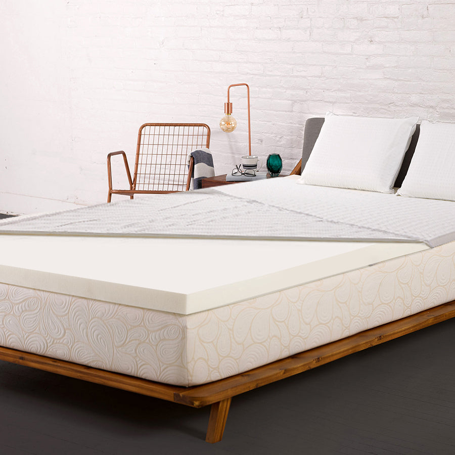 Giselle Bedding Memory Foam Mattress Topper 8cm Queen MATTRESS-TOP-8-Q