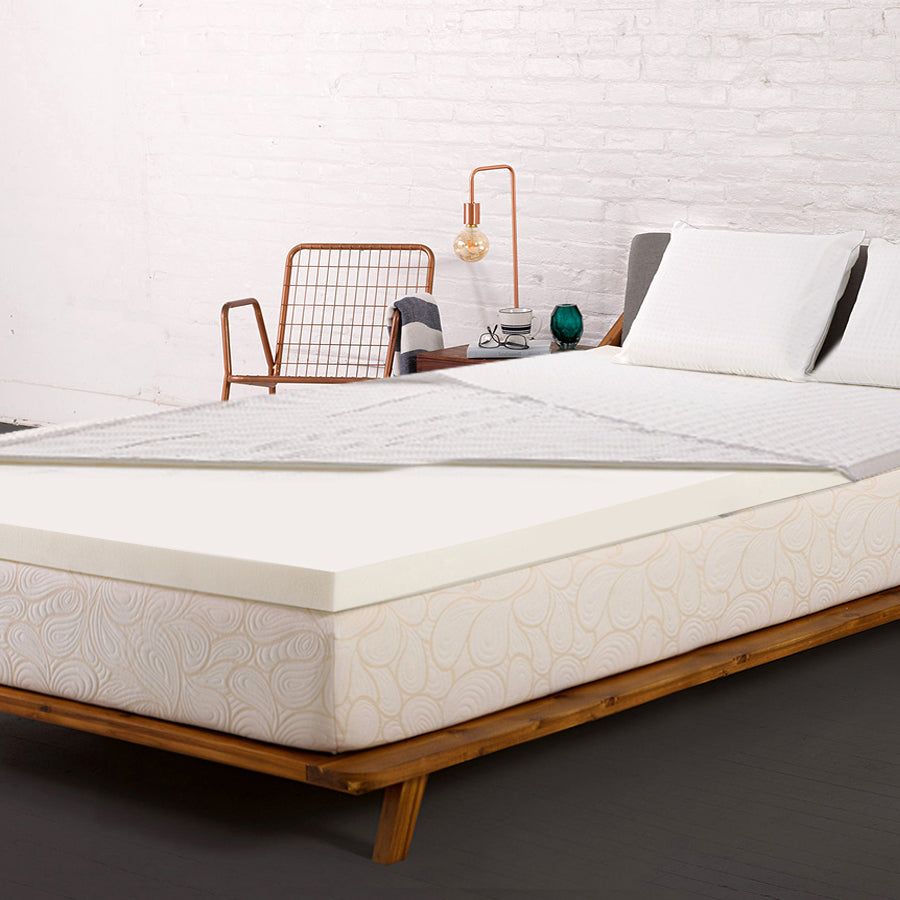 Giselle Bedding Memory Foam Mattress Topper 8cm Single MATTRESS-TOP-8-S