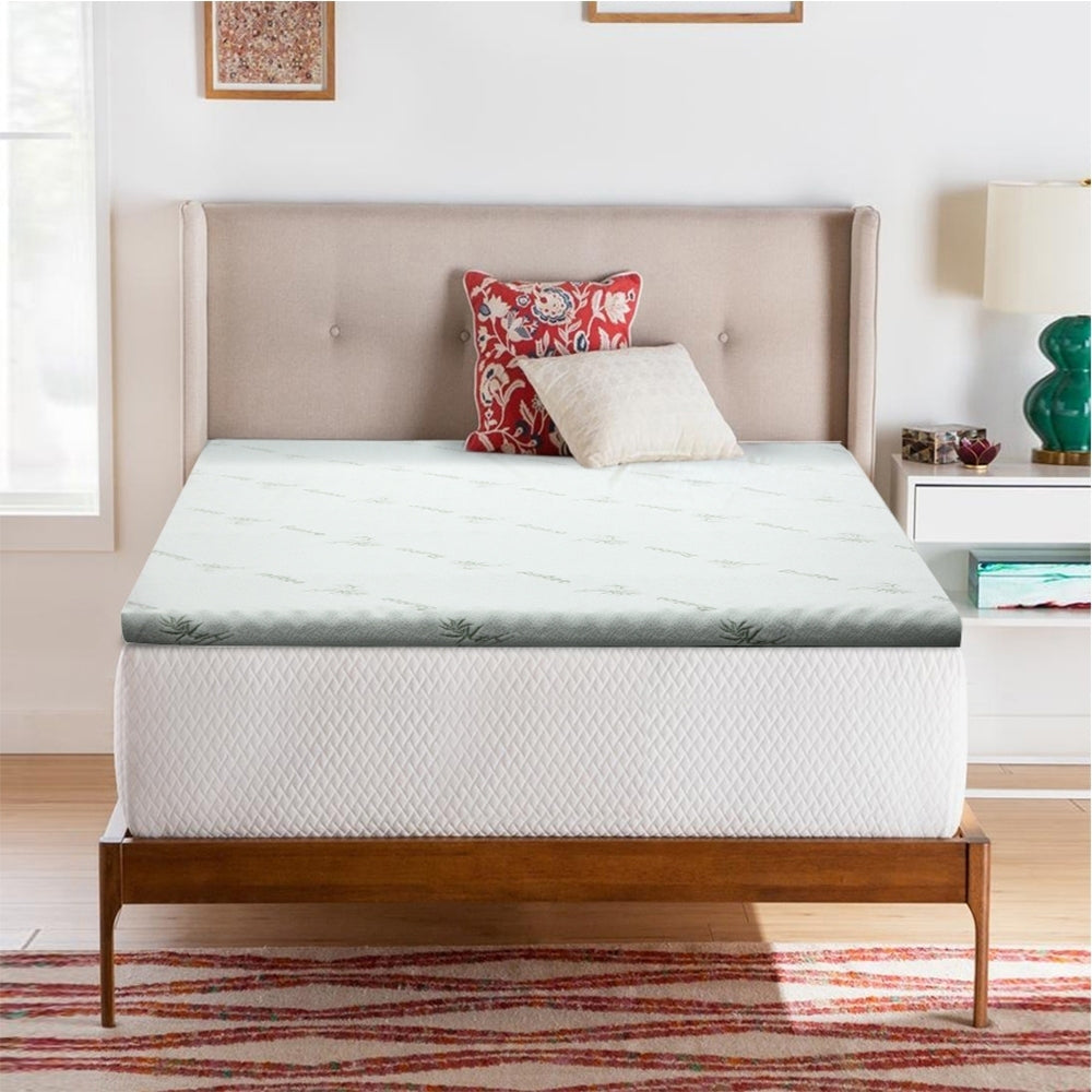Giselle Bedding Memory Foam Mattress Topper Cool Gel 5cm Single MATTRESS-TOP-C-GEL-5-S