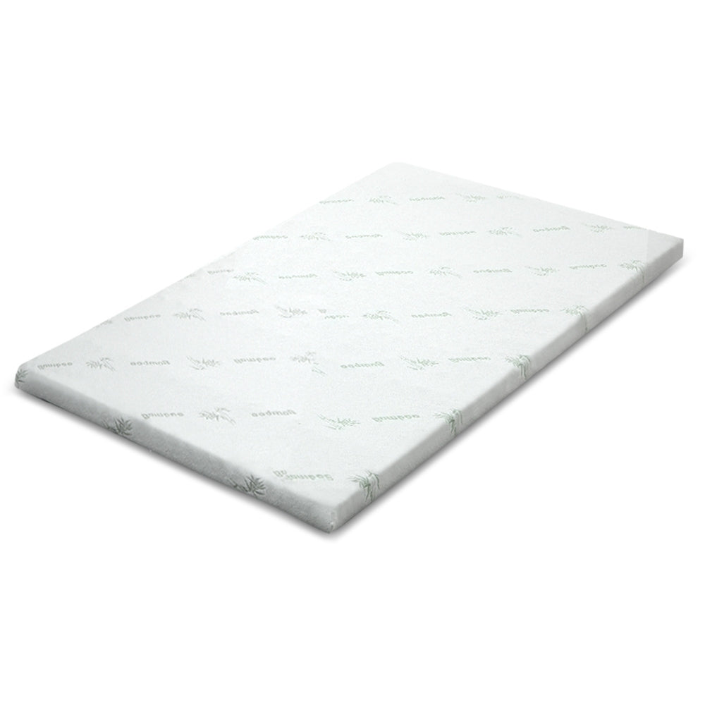 Giselle Bedding Memory Foam Mattress Topper Cool Gel 5cm Single MATTRESS-TOP-C-GEL-5-S