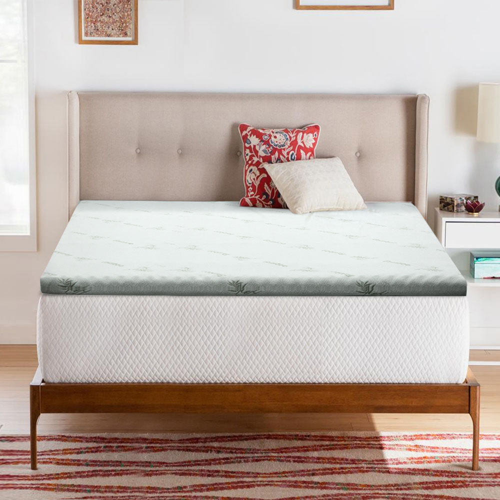 Giselle Bedding Memory Foam Mattress Topper Cool Gel 8cm King MATTRESS-TOP-C-GEL-8-K