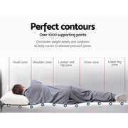 Giselle Bedding Memory Foam Mattress Topper Cool Gel 8cm King MATTRESS-TOP-C-GEL-8-K