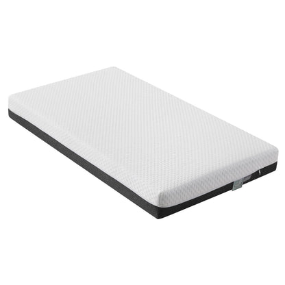 13cm Giselle Baby Cot Mattress Gel Foam MATTRESS-TOP-COT-WH
