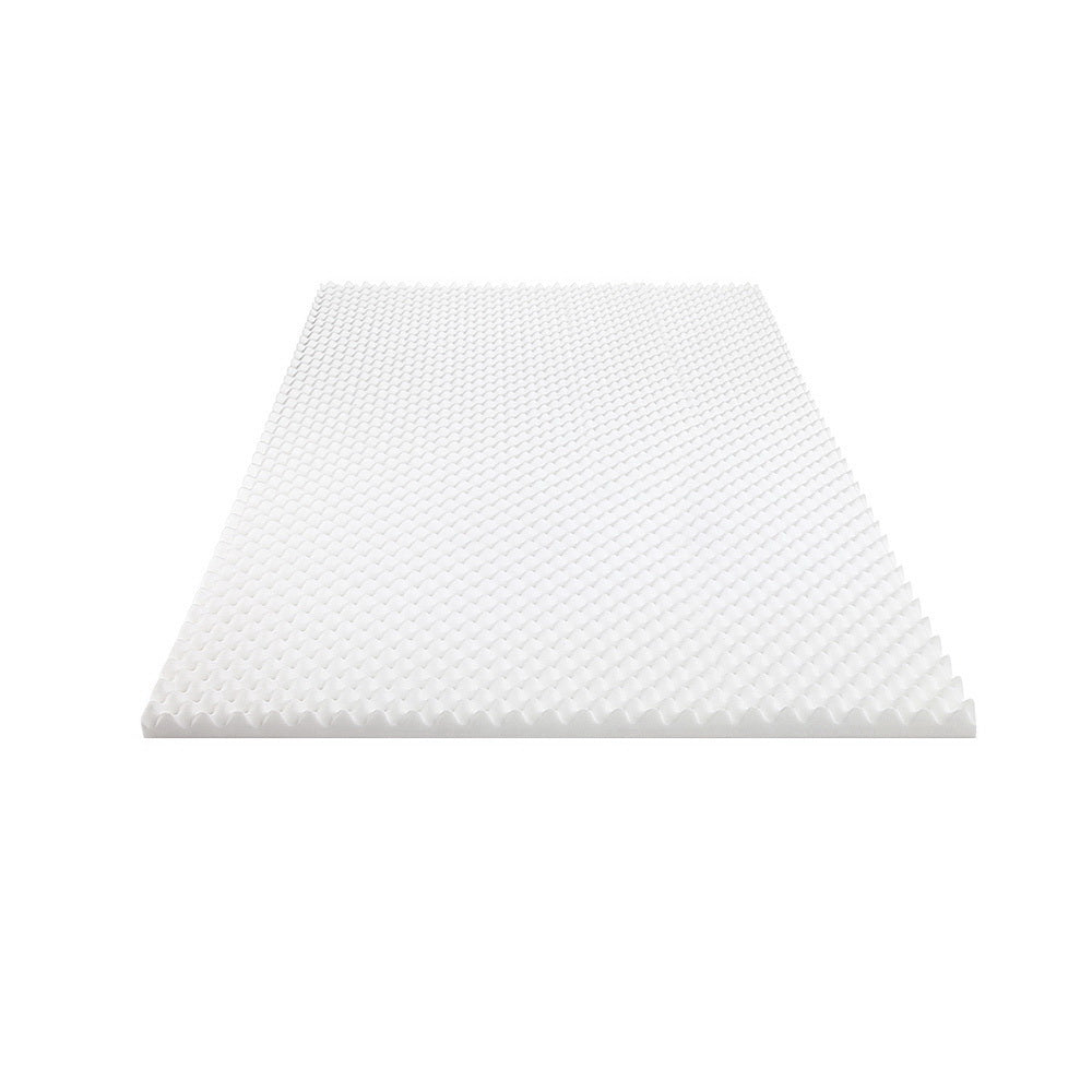 Giselle Bedding Foam Mattress Topper Egg Crate 5cm Double MATTRESS-TOP-EC-5-D