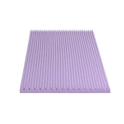 Giselle 5cm Memory Foam Mattress Topper Lavender Infused Egg Crate King Single MATTRESS-TOP-EC-5LA-KS