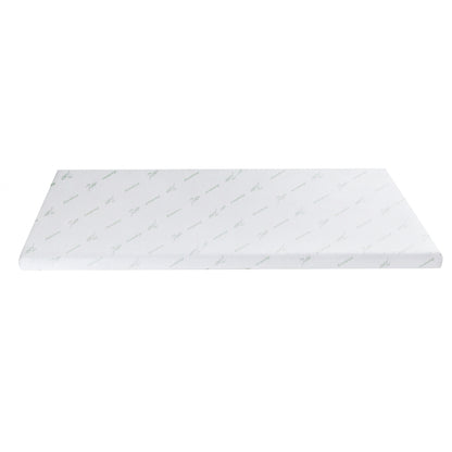 Giselle 8cm Memory Foam Mattress Topper Gel Egg Crate Foam Bamboo Queen MATTRESS-TOP-EC-BAM-8-Q