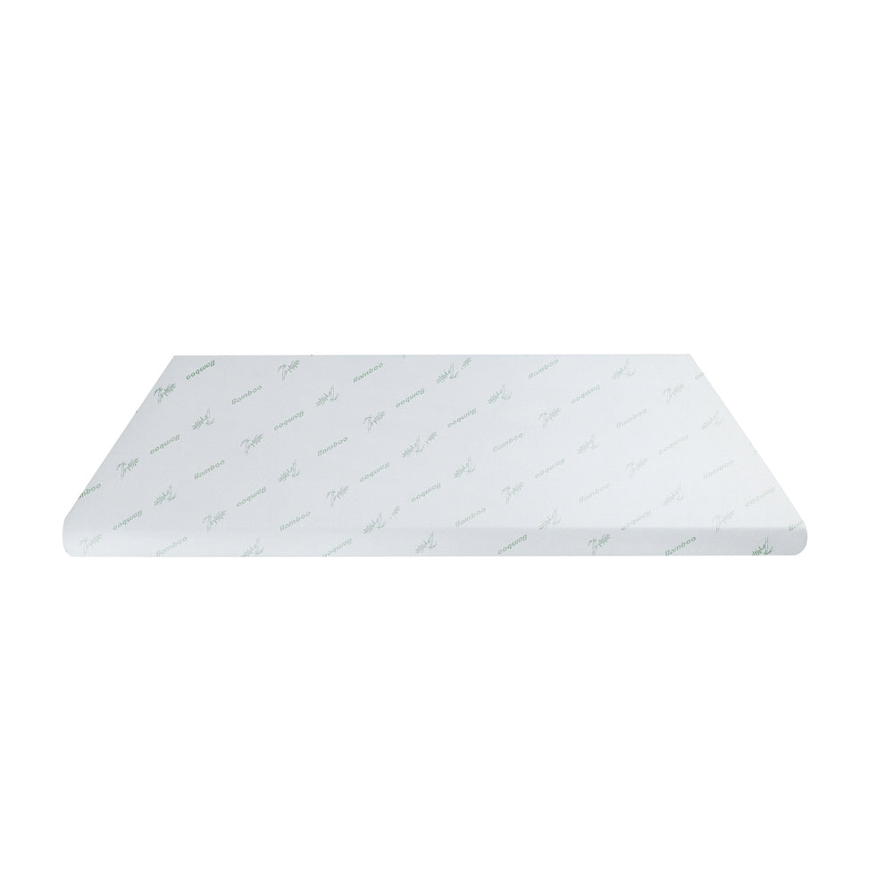 Giselle 8cm Memory Foam Mattress Topper Gel Egg Crate Foam Bamboo Single MATTRESS-TOP-EC-BAM-8-S