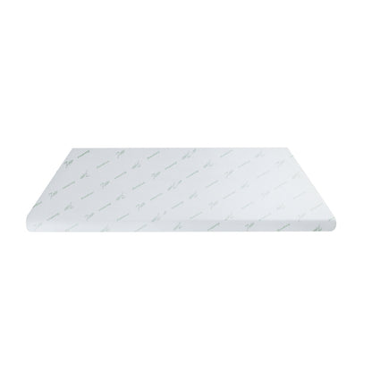 Giselle 8cm Memory Foam Mattress Topper Gel Egg Crate Foam Bamboo Single MATTRESS-TOP-EC-BAM-8-S