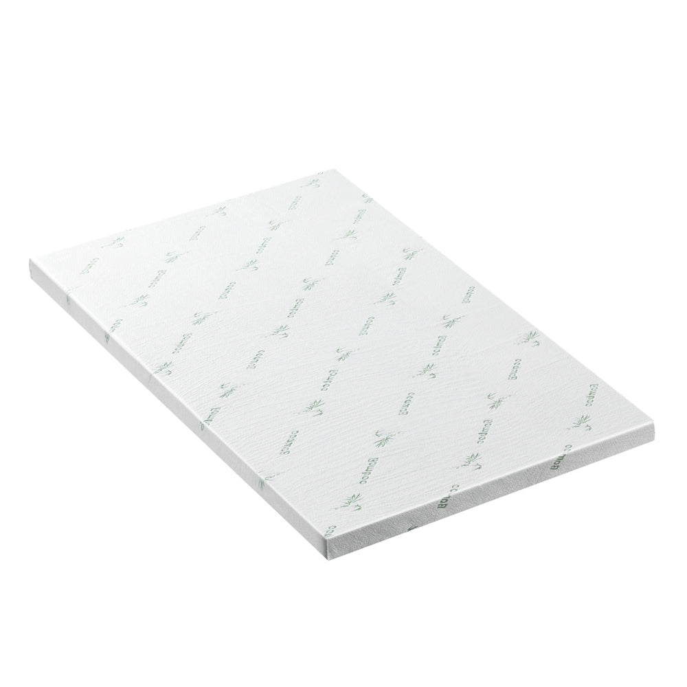 Giselle Bedding Memory Foam Mattress Topper Ventilated Cool Gel 5cm Single MATTRESS-TOP-VH-GEL-5-S