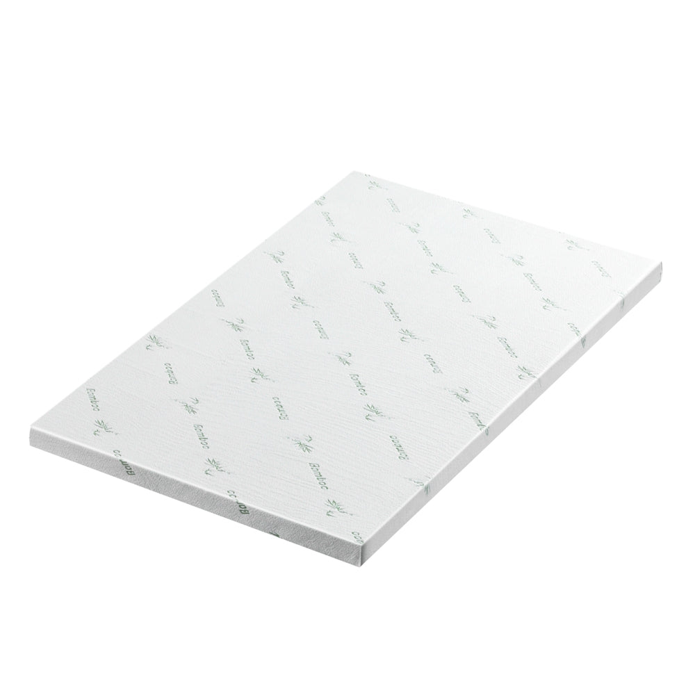 Giselle Bedding Memory Foam Mattress Topper Ventilated Cool Gel 5cm Single MATTRESS-TOP-VH-GEL-5-S