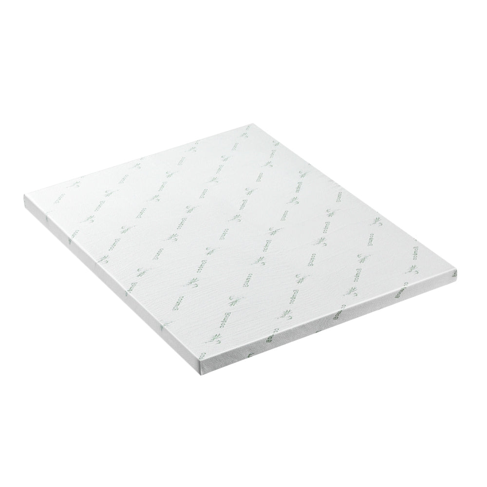 Giselle Bedding Memory Foam Mattress Topper Ventilated Cool Gel 8cm King MATTRESS-TOP-VH-GEL-8-K