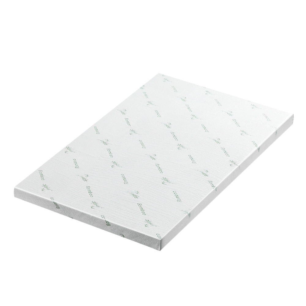 Giselle Bedding Memory Foam Mattress Topper Ventilated Cool Gel 8cm Single MATTRESS-TOP-VH-GEL-8-S